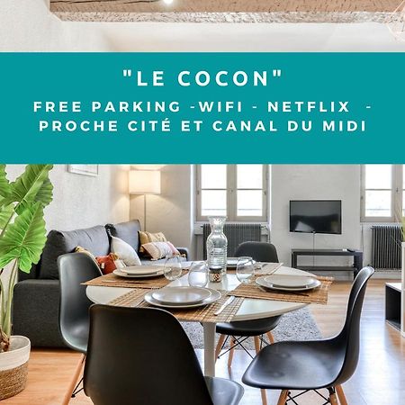 Appartement Le Cocon / Free Parking / Wifi / Netflix à Carcassonne Extérieur photo